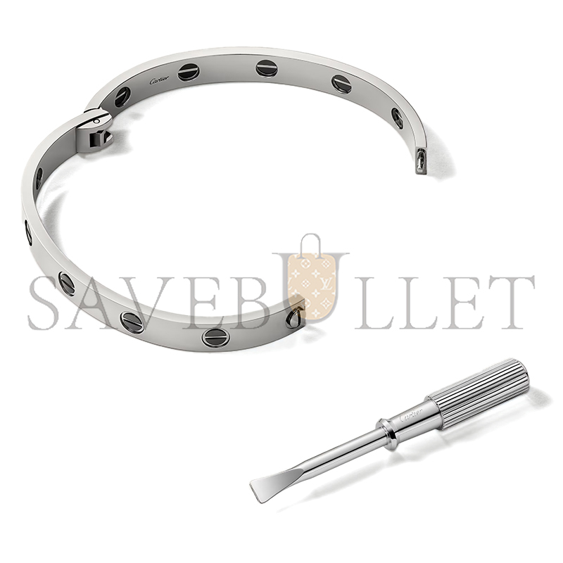 CARTIER LOVE BRACELET, CLASSIC MODEL, CERAMIC B6074517